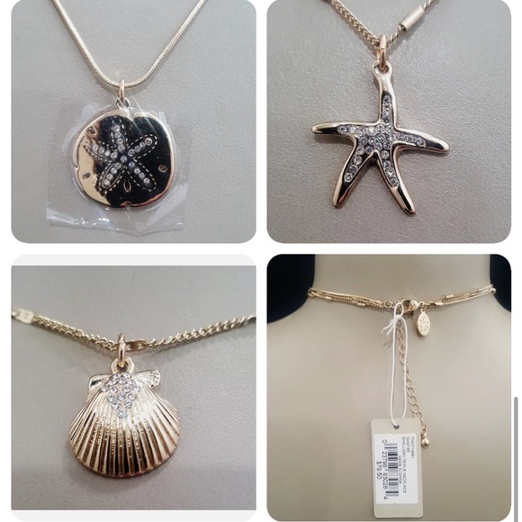 Tommy Bahama Long‎ Shellman Three Strand Necklace NWT - Picture 7 of 10